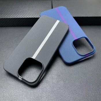 Minimalist Carbon Fiber Prime iPhone Case