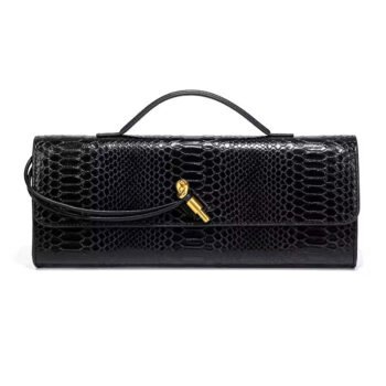 Velaraa?¡é Clutch a?? Exotic Elegance in a Sleek Design