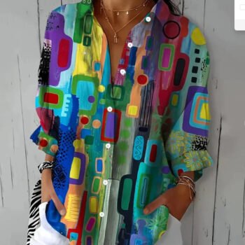 Joan Vintage Floral Blouse