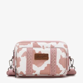 Wrangler Cow Print Crossbody Bag