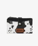 Wrangler Cow Print Button Wallet