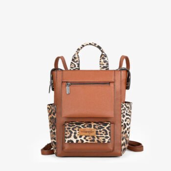 Wrangler Convertible Leather Backpack