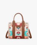 Wrangler_Aztec_Sherpa_Trim_Crossbody_Purse_Set_Brown