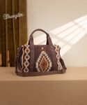 Wrangler_Aztec_Knitted_Duffle_Bag_Black1