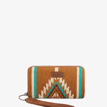 Wrangler Aztec Knitted Wristlet Wallet