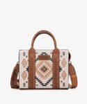 Wrangler Aztec Pattern Print Tote Bag