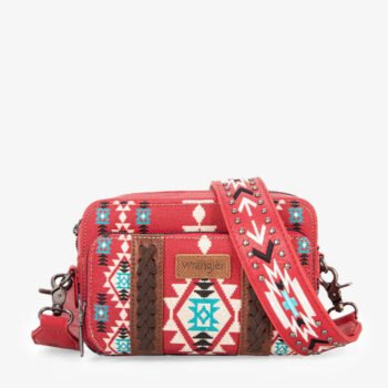 Wrangler Aztec Printed Crossbody Purse - Limited Stock