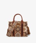Wrangler Aztec Pattern Dual Sided Print Tote Bag