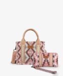 Wrangler_Aztec_Print_Whipstitch_Canvas_Mini_Tote_Bag_Coffee