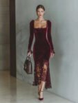 Women_sBurgundyVelvetLaceFittedMaxiDressMDA1190J4T