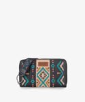 Wrangler_Aztec_Embroidered_Whipstitch_Wristlet_Brown_b1
