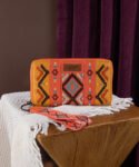 Wrangler_Aztec_Embroidered_Whipstitch_Wristlet_Brown_b1