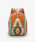 Wrangler Aztec Knitted Backpack