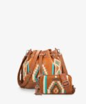 Wrangler Aztec Knitted Bucket Bag Collection
