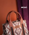 Wrangler_Aztec_Print_Whipstitch_Canvas_Mini_Tote_Bag_Coffee