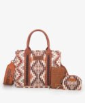 Wrangler_Aztec_Print_Whipstitch_Canvas_Mini_Tote_Bag_Coffee