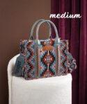 Wrangler_Aztec_Print_Whipstitch_Canvas_Mini_Tote_Bag_Coffee