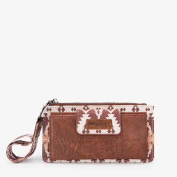 Wrangler Aztec Print Wristlet