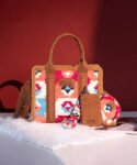 Wrangler_Aztec_Sherpa_Trim_Crossbody_Purse_Set_Brown