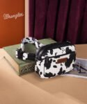 Wrangler_Cow_Print_Fanny_Pack_Black1