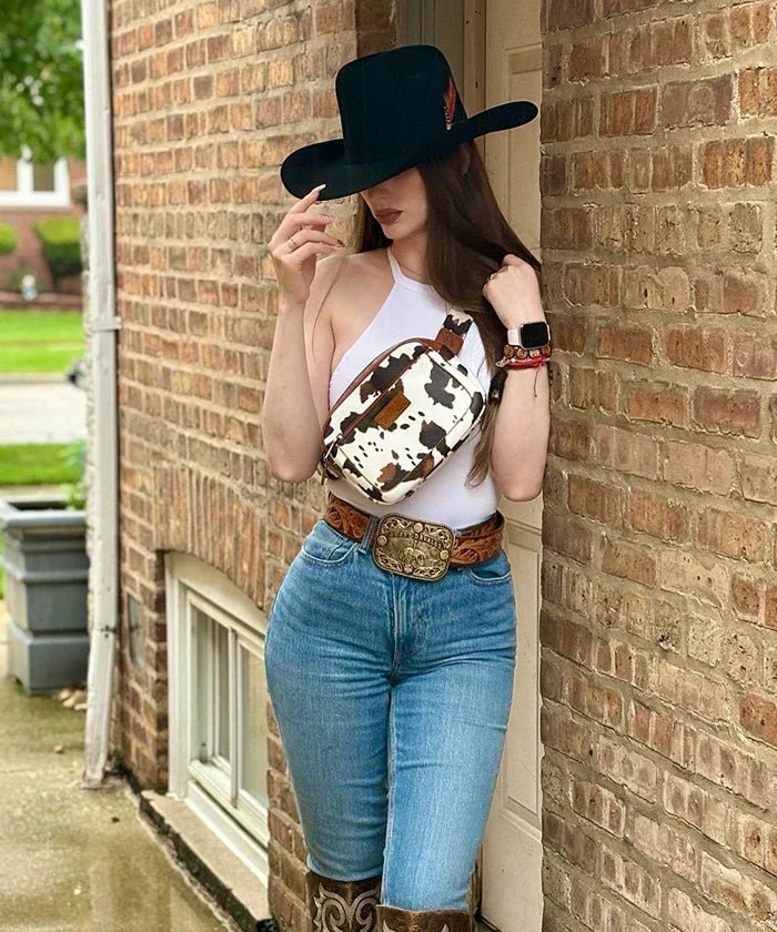 Wrangler_Cow_Print_Fanny_Pack_Brown