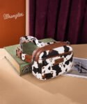 Wrangler_Cow_Print_Fanny_Pack_Black1