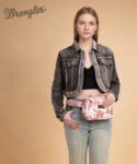 Wrangler_Cow_Print_Fanny_Pack_Black1