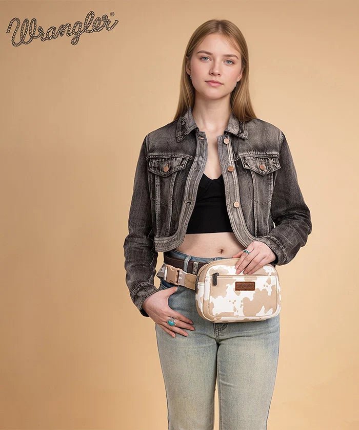 Wrangler_Cow_Print_Fanny_Pack_Tan3