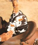 Wrangler_Cow_Print_Decorated_Zipper_Backpack_Brown