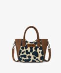 Wrangler All-over Cow Print Mini Tote Bag