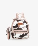 Wrangler_Cow_Print_Decorated_Zipper_Backpack_Brown