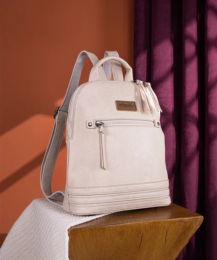 Wrangler_Dome_Zippered_Backpack_Beige