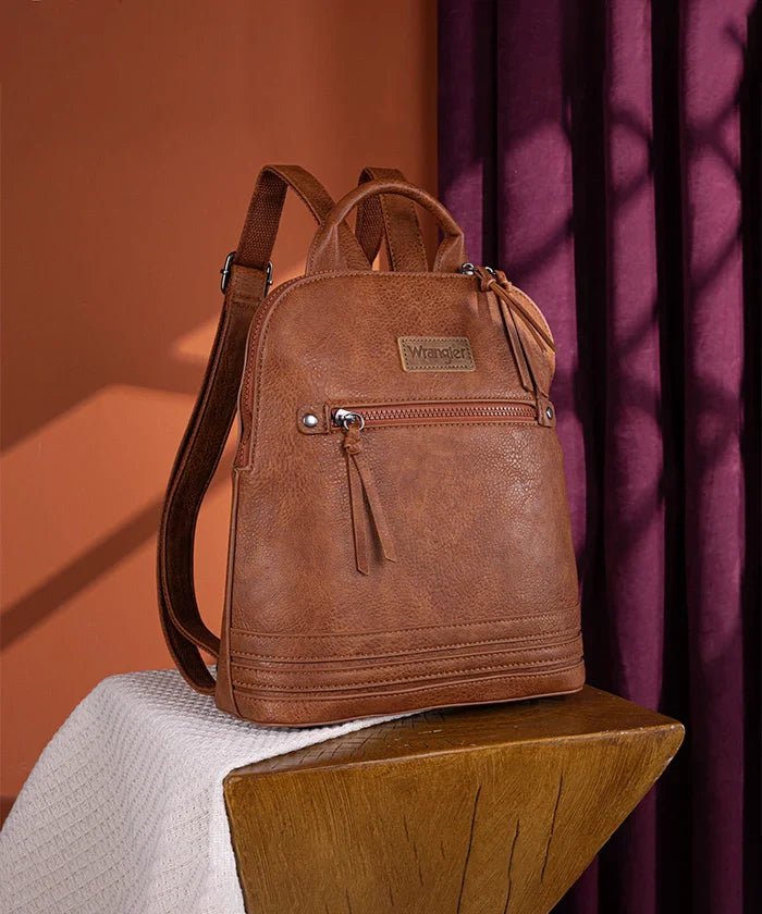 Wrangler_Dome_Zippered_Backpack_Brown2