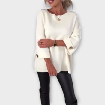 Amaia | Suéter de punto con botones