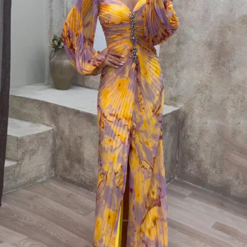Gisselle | Elegant V-Neck Dress