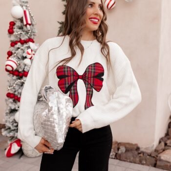 What A Gift Bow Holiday Sweater