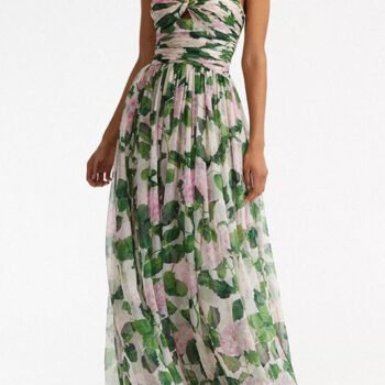 Madelaine Halterneck Floral Maxi Dress