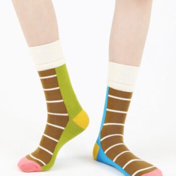 Colorful Striped Cotton Socks