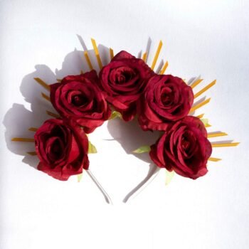 Halloween Rose Headband