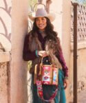 Wrangler_Aztec_Sherpa_Trim_Crossbody_Purse_Set_Brown