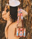Wrangler_Aztec_Sherpa_Trim_Crossbody_Purse_Set_Brown