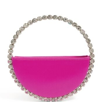 Madge Diamante Loop Satin Bag